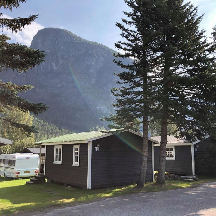 Solvgarden Camping Rysstad Exteriör bild