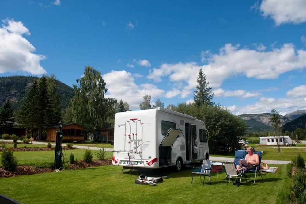 Solvgarden Camping Rysstad Exteriör bild
